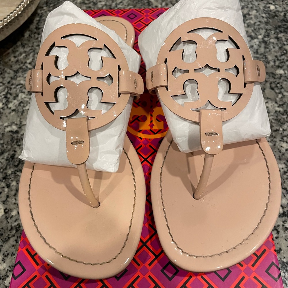 Authentic Tory Burch Slides. Great condition.